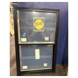 59 X 37 PELLA SINGLE HUNG METAL CLAD WINDOW BLACK