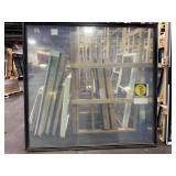 88 X 83 PELLA VINYL FIXED WINDOW BLACK