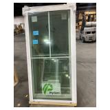 35 1/2 X 71 1/2 PLY GEM VINYL FIXED, WHITE