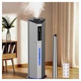 HUMIDIFIERS FOR BEDROOM - GLORYAIR 2.38GAL/9L DUAL