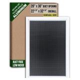 $120 FITS 20X30 DUCT OPENING | ALUMINUM EGGCRATE R