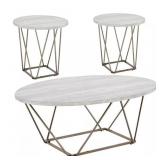 $265 ROWYN 3-PIECE 47 IN. OFF-WHITE/CHAMPAGNE LARG
