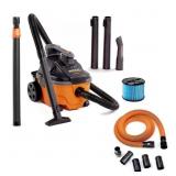 RIDGID 4 GAL. 5.0 PEAK HP PORTABLE SHOP VACUUM WD4