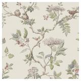2-LAURA ASHLEY ELDERWOOD NATURAL WALLPAPER