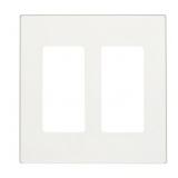 1 LOT OF 11-LEVITON DECORA WHITE 2 GANG POLYCARBON