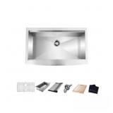 $291 ZERO RADIUS 30 IN. APRON-FRONT SINGLE BOWL 18