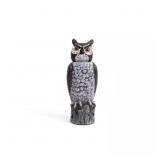 ROTATING HEAD OWL DECOY - 18 IN. 360  SPIN SCARECR