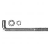 1/2 IN. X 10 IN. GALVANIZED ANCHOR BOLT WITH NUTS
