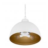 HAMPTON BAY TALLULAH 4-LIGHT WHITE DOME KITCHEN PE