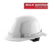 BOLT WHITE TYPE 1 CLASS E FULL BRIM NON-VENTED HAR