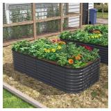 8 FT. X 4 FT. X 2 FT. GALVANIZED STEEL RAISED GARD