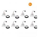 $136 4 IN. 30 LIGHTING OPTIONS INTEGRATED LED RECE