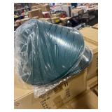 1 LOT (3) GREEN LAMP SHADES