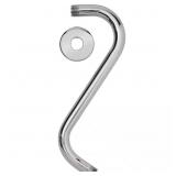 11 IN. S-STYLE SHOWER ARM AND FLANGE IN CHROME
