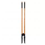 47 IN. L WOOD HANDLE POST HOLE DIGGER WITH GRIP
