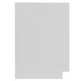 24X34.5IN. BASE END PANEL IN WHITE