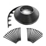 VIGORO 60FT NO-DIG EDGING KIT BLACK