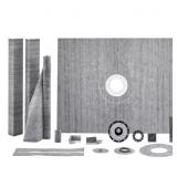 $196 SHOWER CURB KIT 60 IN. X 48 IN. SHOWER KIT WI