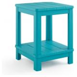 KETER DELUXE ADIRONDACK SIDE TABLE - TEAL