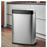 TRAMONTINA LARGE STAINLESS STEEL SENSOR TRASH BIN,