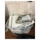 1 LOT TUB MISCELLANEOUS PARTS