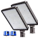 $370 480W LED PARKING LOT LIGHT 72000LM DUSK TO DA