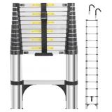$150 DEZEX TELESCOPING LADDERS 16.5 FT ALUMINUM LA