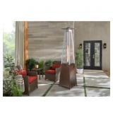$299 HAMPTON BAY 42,000 BTU GOLD GAS PATIO HEATER