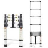 RIKADE TELESCOPIC LADDER, 10.5 FT ALUMINUM TELESCO