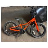 TREK RED AND BLACK KIDS BIKE