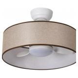 EAMONEX LED 20ï¿½ SMART LINEN FABRIC DRUM DIMMABLE C