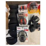 1 LOT (5) ASST SAFTEY EAR MUFFS