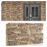 1 PACK EXTRA LARGE FAUX WALL COVERING PANEL FOR IN