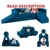 EDBUOSY TODDLER COUCH KIDS SOFA MODULAR - 18PCS CH