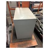 36IN X 20IN X 30IN 2 DRAWER CABINET, GREY