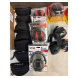 1 LOT (5) ASST SAFTEY EAR MUFFS