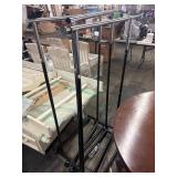 1 LOT (3) CLOTHING RACKS