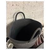 GREY WOVEN BASKET