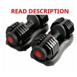 ETHOS 50 IB. SELECTABLE DUMBBELL*1 DUMBBELL ONLY*