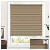 LAZBLINDS CORDLESS CELLULAR SHADES, NO TOOLS NO DR