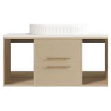 $506 MODERN 39.3 WALL-MOUNTED BATHROOM VANITY WITH