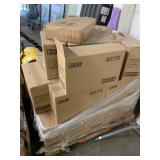 1 LOT (1 PALLET) FELT ELECTIC TRACK & RECESSED 6-P
