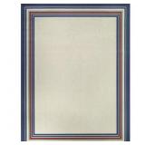 $139 MULTI-COLORED 8 FT. X 10 FT. STRIPED BORDER I