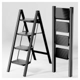 STEP LADDER 4 STEP FOLDING, STURDY 330 LBS SMALL S