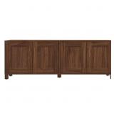 $241 CHABOT 68 IN. WALNUT RECTANGULAR TV STAND FIT