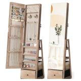 $148 NICETREE 360ï¿½SWIVEL JEWELRY CABINET, ROTATABL