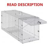 $129 LIVE ANIMAL CAGE TRAP 50 IN. X 20 IN. X 26 IN