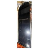 BLACK METAL GOTHIC FRAME MIRROR
