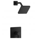 $626 PARALLEL 1-HANDLE SHOWER TRIM KIT IN MATTE BL
