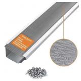 $194 4 FT. L X 5 IN. W STAINLESS STEEL MICRO-MESH